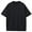 Black, variant on Men's Oversized Heavyweight Cotton Crew Neck Short Sleeve Tshirts Loose Fit Tops (S-3XL)