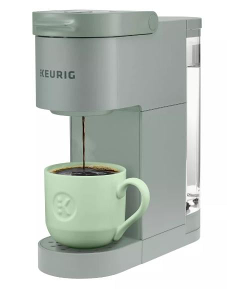 Keurig Single Serve Coffee Maker Totally Gray, Compact Portable