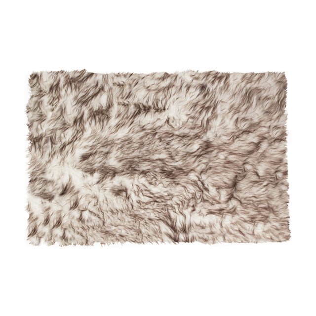 Luxe Hudson Faux Sheepskin Single Rug | 2'x3'
