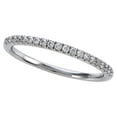 thumbnail image 2 of Finejewelers Diamond Round Pave Band, 2 of 7