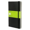 Hard Cover Notebook, 1 Subject, Unruled, Black Cover, 8.25 X 5, 192 Sheets | Bundle of 5 Each