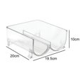 thumbnail image 1 of Support Empilable pour Bouteilles de Vin Durable et Épais, Support de Rangement pour Bouteilles avec Boucle, Support de Bouteilles de Boissons 2 2 Compartiments, 1 of 9