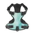 thumbnail image 4 of Lsque Blue Marble Dog Harness, No-Pull Pet Harness with 2 Leash Clips, Adjustable Soft Padded Dog Vest with Easy Control Handle for Large Dogs-Small, 4 of 9