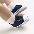 thumbnail image 6 of Otqutp Girls Casual Shoes Spring And Summer Children Toddler Shoes Boys And Girls Sports Shoes Flat Bottom Light Lace Up Canvas Shoes, 6 of 9