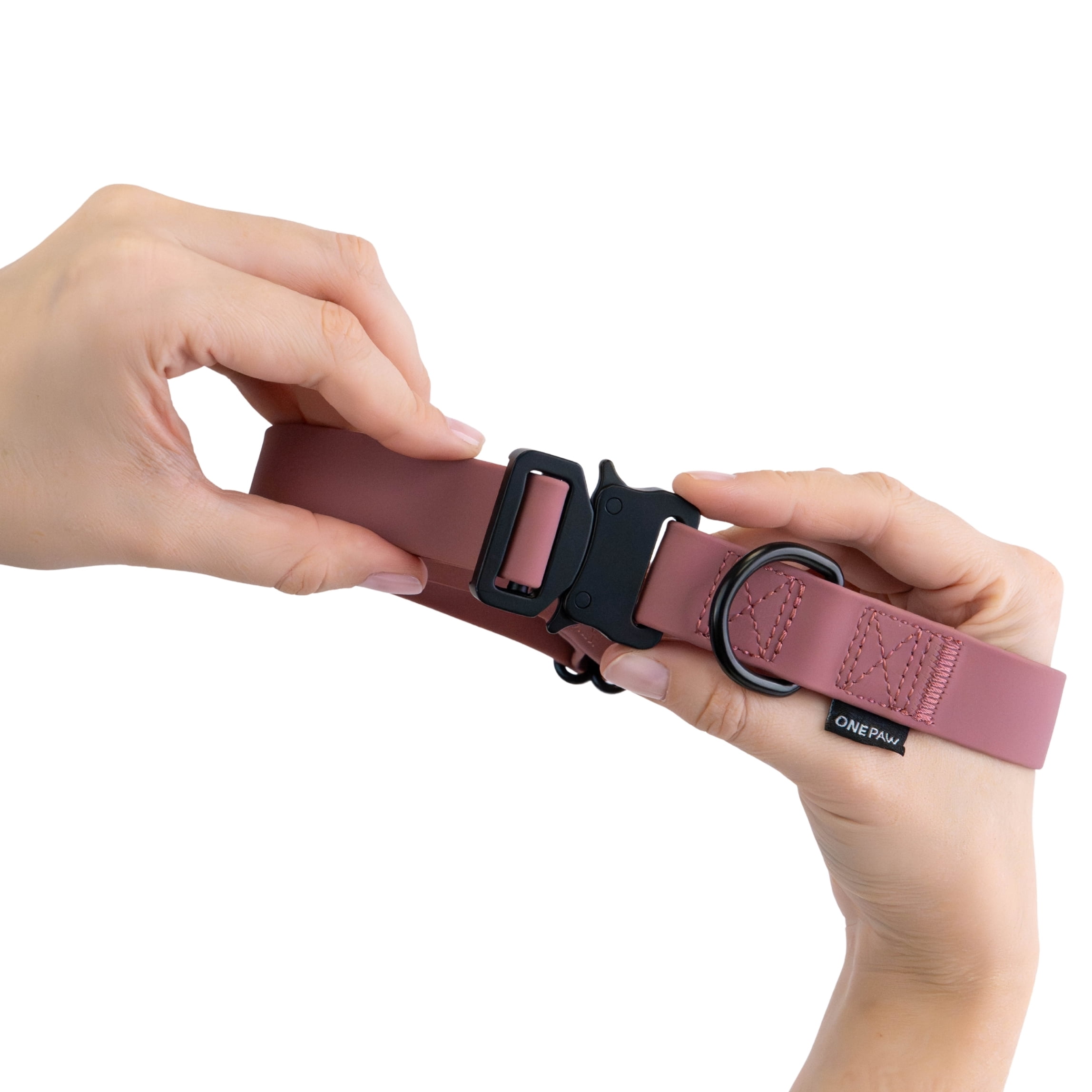 One Paw, Un collier pour chien en Silicone avec boucle métal, hydrofuge