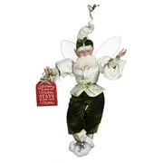 Mark Roberts Beige and Green Mistletoe Magic Christmas Fairy - Large 19"