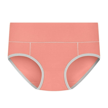 

Lenago Women Underwear Boyshorts Large Seamless Cotton High Waist Briefs Hip Lifting Underpants on Clearance