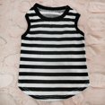 thumbnail image 1 of URMAGIC Pet Boy Dog Summer Stripe Coat Sleepwear Vest Apparel for&nbsp;Puppy&nbsp;Small Medium Dogs Warmer T-shirt Clothes, 1 of 5