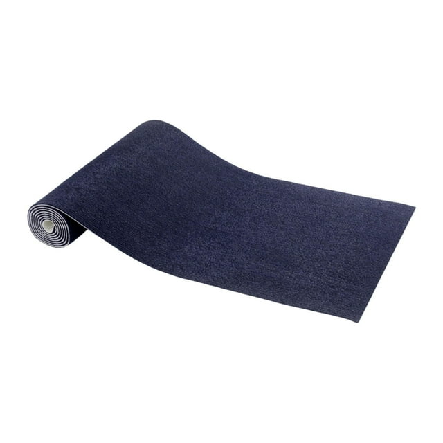 DOLITY Cat Scratch Mat Self Sticky 40cmx3M Cat Carpet for Sofas Steps Doorway Dark Blue