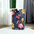 thumbnail image 6 of Yayeee Freestanding Laundry Hamper with Handle Collapsible Large Storage Basket for Clothes, Red Floral Flamingo, 6 of 7
