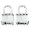 thumbnail image 2 of Master Lock M1XTHC 1-.75 in. Stainless Steel Magnum Padlock 2 Count, 2 of 2