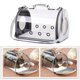 thumbnail image 2 of Nueva mochila transportadora portátil para mascotas, transparente, para perros y gatos, para transportar animales pequeños, perros, gatitos y cachorros, 2 of 4