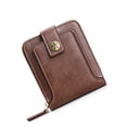 thumbnail image 1 of Qarigey Cartera para hombre, cartera Retro Vintage para hombre, bolsa de almacenamiento, monedero, tarjetero, Clip ligero para dinero, bolsillo Carteras Marrón, 1 of 6