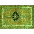 thumbnail image 1 of Ahgly Company Indoor Rectangle Persian Green Traditional Area Rugs, 2' x 3', 1 of 1