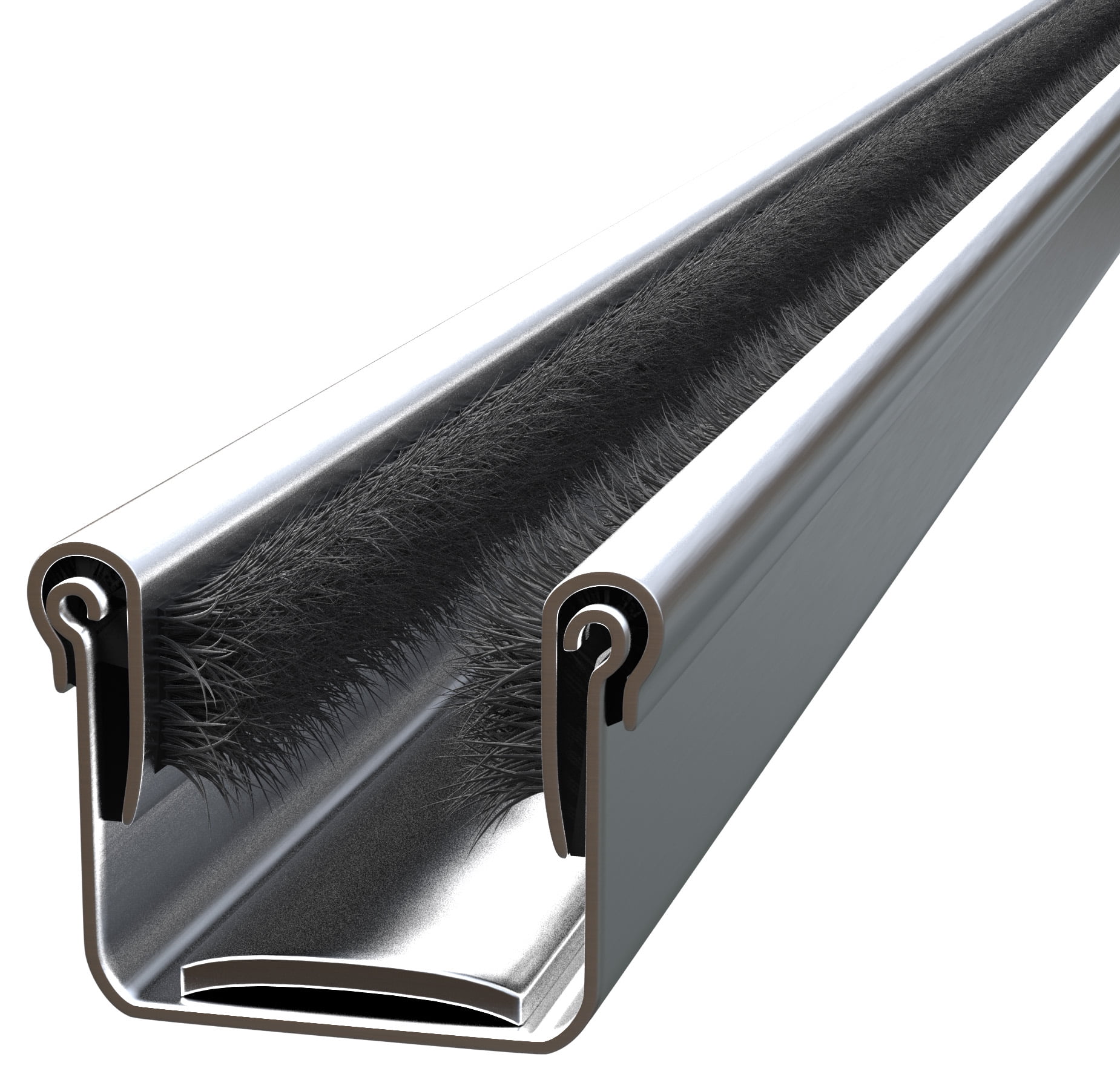 CRL Y52660 Y526 Flexible Universal Channel with Pile and Felt Liner for