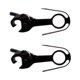 thumbnail image 1 of Acoplador de trenes a escala HO, modelo de 2 uds., acoplador de trenes, resistente, reemplaza accesorios de tren, gancho de trenes para accesorios DIY cabeza pequeña y corta, 1 of 8