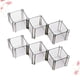 thumbnail image 4 of GOOHOCHY 6 cajas organizadoras prácticas para guardar calcetines y ropa interior con cajón de celosía para el hogar (gris), 4 of 8