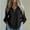 Black, variant on Endives Womens Tops Tie Up Blouse Casual Top Elegant Loose Ladies Shirts Thin Breathable Tops Spring Summer