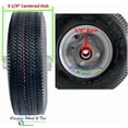 thumbnail image 2 of 410/350-4 (10" x 3") Pneumatic Tire & Tube Assembly (3 1/4" Centered Hub & 5/8" Bearings), 2 of 2