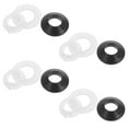 thumbnail image 2 of 1 juego de juntas universales para tanque de inodoro con anillo de sellado de goma, compatible con válvulas de descarga, ideal para accesorios de tanque de agua de inodoro., 2 of 8