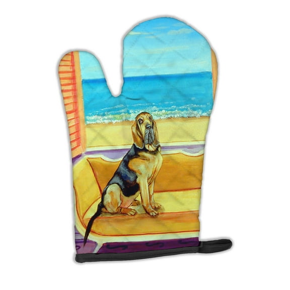 Bloodhound Couch Sitting Oven Mitt