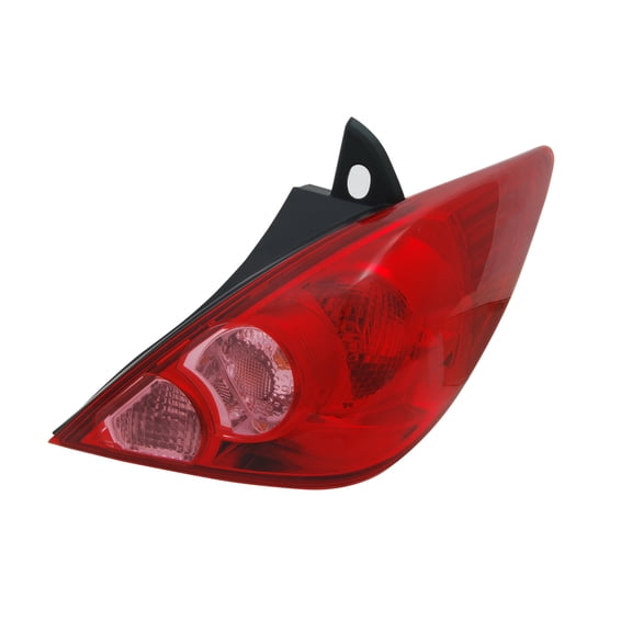 TYC 11-6321-00-9 Capa Certified Tail Light Assembly Fits select: 2007-2012 NISSAN VERSA S/SL