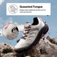 thumbnail image 4 of Zapatillas de Senderismo para Mujer NORTIV 8, Ligeras con Soporte de Arco para Caminata, Trabajo al Aire Libre, Camping, Tenis, Entrenamiento Cruzado, Talla 10, Caqui, NWUMHI2501, 4 of 8