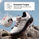 thumbnail image 4 of Zapatillas de Senderismo para Mujer NORTIV 8, Ligeras con Soporte de Arco para Caminata, Trabajo al Aire Libre, Camping, Tenis, Entrenamiento Cruzado, Talla 10, Caqui, NWUMHI2501, 4 of 8