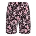 thumbnail image 6 of Naloa Daisies Flowers Men's Beach Shorts, Surfing shorts, Swim trunks, Quick Dry Swim Trunks for Surfing Beach Fun - Small, 6 of 9