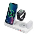 thumbnail image 2 of 4 In 1 Magnetic Wireless Charger Station Fast Wireless Charging Stand 15W For I Phone For Air Pods For, 2 of 5