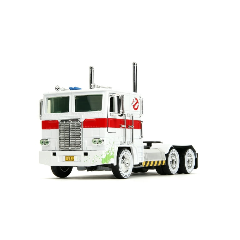 JADA トランスフォーマー Optimus Prime ゴーストバスターズ Amazon.com: Jada Toys 1:24 Ghostbusters Ecto-1 Mashup with