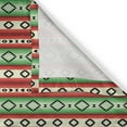thumbnail image 4 of Ambesonne Fiesta Grommet Curtain Single Panel, Mexican Blanket Pattern, 50"x60", Green Vermilion Cream, 4 of 5