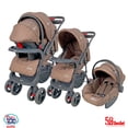 thumbnail image 1 of Carriola Travel System D´Bebé  Aventura Khaki, 1 of 9