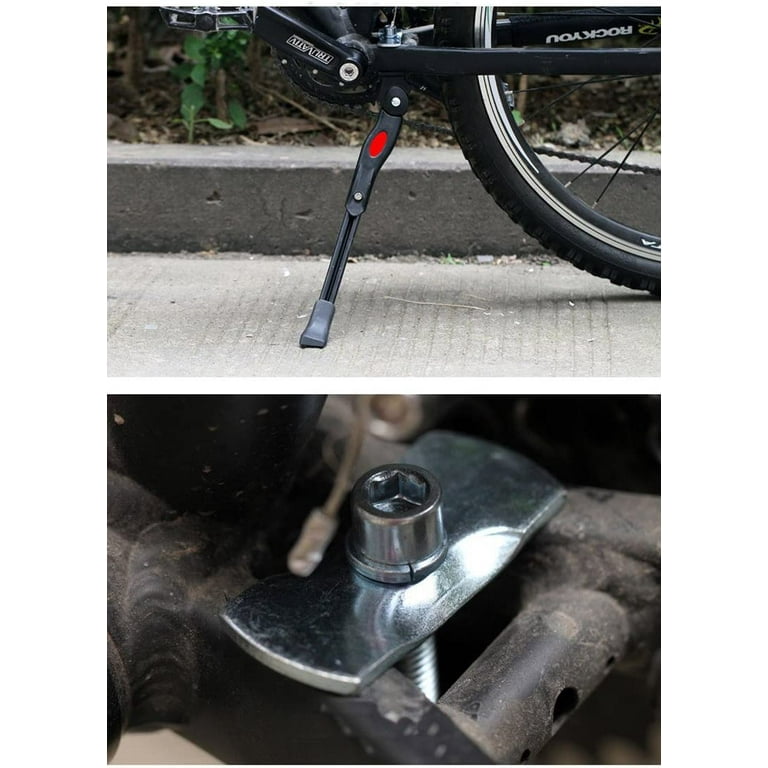 Upanbike Adjustable Alloy Kickstand, MTB Mountain Road Bike Side