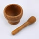 thumbnail image 3 of Prensa de ajo y jengibre Inteprter multifuncional color madera, 3 of 6