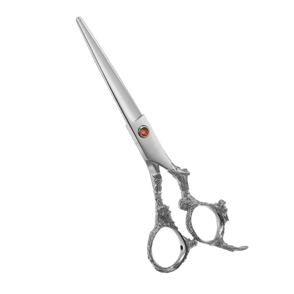 Vocoste Hair Scissors Hair Cutting Scissors Stainless Steel Razor 6.5" Long Silver Tone