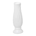 thumbnail image 2 of Jarrón de Plástico Estilo Nórdico con Forma de Pétalo, Maceta Moderna para Decoración Del Hogar | Jarrón Irrompible de Imitación Cerámica para Sala de Estar | Blanco 21 X 7 X 7 Cm | 65 G | Multifunci, 2 of 6