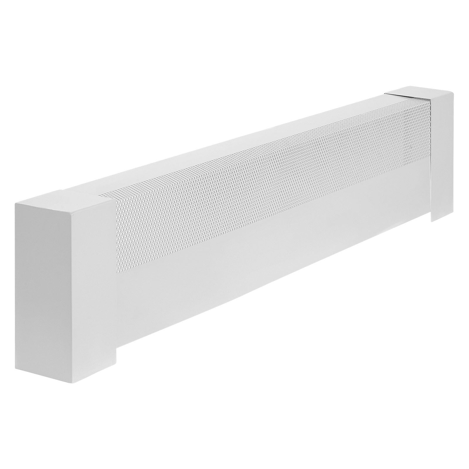 Baseboard Heater Cover, 3 ft Length, High-Quality Steel with Powder-Coated Finish, Ventilation Openings, Easy Install, for Living Room, Bedroom & Hallway