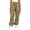 Khaki_12, variant on Axiiglly Cargo Pants for Women, Casual Drawstring Elastic Waist Black Work Pants with Multi Pockets, Baggy Stretchy Straight Leg Hiking Streetwear, XXS-2XL