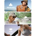 thumbnail image 3 of Hollyland Lark M2 Wireless Lavalier Microphone for iPhone/Android/Camera/PC/Laptop with Lightning/USB-C/Plug, 48KHz 24Bit, 1000ft Range, Noise Cancellation, 30H Battery for Video Recording, Streaming, 3 of 9