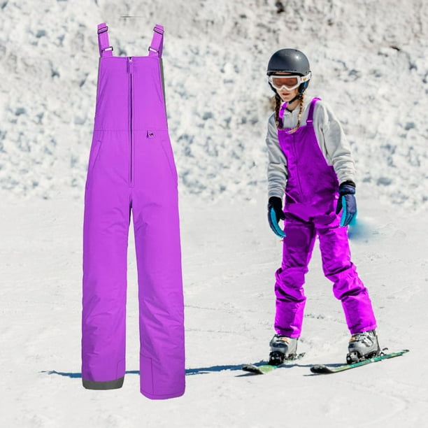 Amerteer Kids Waterproof Snow Ski Bibs Overalls Snowboard Overalls Long Bib Pants Dry Insulated Ski Pants For Teen Boys Girls Other 8years