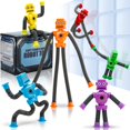 thumbnail image 1 of Juguetes robóticos con ventosa Pop Tubes, 6 unidades, para niños mayores de 3 años, 1 of 7