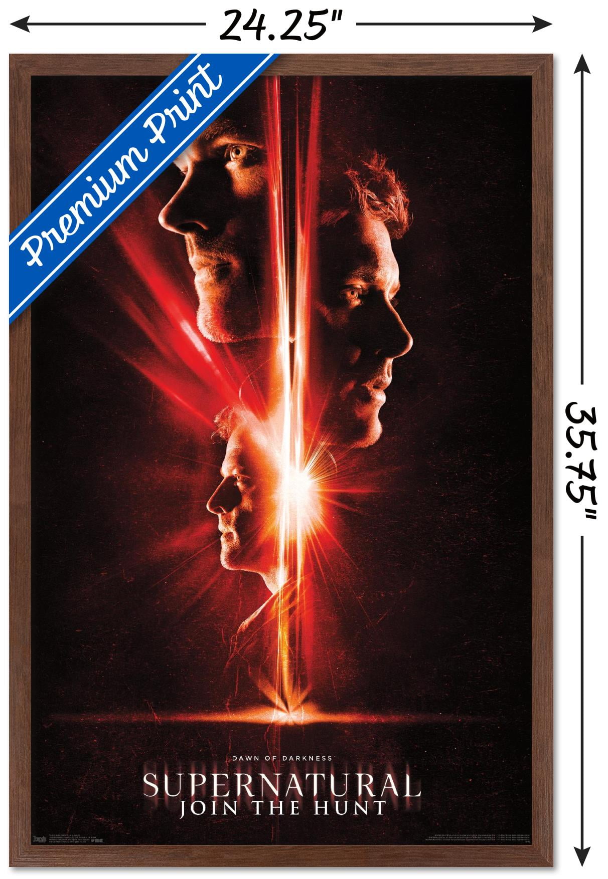 Supernatural - Season 13 Wall Poster, 22.375" x 34", Framed