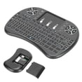 thumbnail image 3 of Teclado con panel táctil, mini teclado inalámbrico, mini teclado retroiluminado, mini teclado inalámbrico, confiable y duradero, 3 of 12
