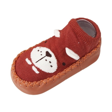 

NIUREDLTD Summer Children Toddler Shoes Boys Girls Floor Shoes Low Soft Comfortable Animal Patterns Size 13