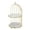 White background with gold patterns, variant on BIMZUC Double‑Layer Birdcage Bathroom Shelf – Gold Frame, Pink Stone Pattern, 8.66"×14.57"×8.27", 2‑Layer Storage for Cosmetics & Toiletries