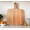 Square-14x10, variant on Acacia   Board with Handle 13.7''X7'' / Charcuterie Board/Serving Board/Cheese, Bread, Vegetables & Fruits Serving Board (Rectangular)