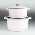 thumbnail image 5 of BergHOFF Neo 4pc Cast Iron Cookware Set, 3qt. & 7qt., White, 5 of 7