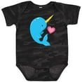 thumbnail image 3 of Inktastic Cute Narwhal Boys Baby Bodysuit, 3 of 5