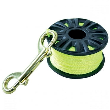 ScubaMax DR-04-Y 150 Ft Finger Spool with Brass Clip